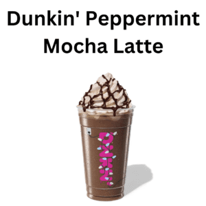 Dunkin' Peppermint Mocha Latte Recipe